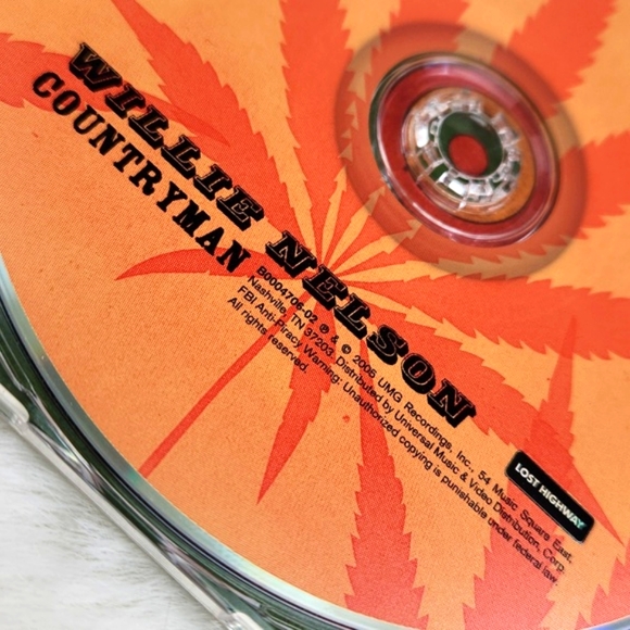 Willie Nelson Countryman CD Willie plays Reggae 2005 Lost Highway - Picture 12 of 13